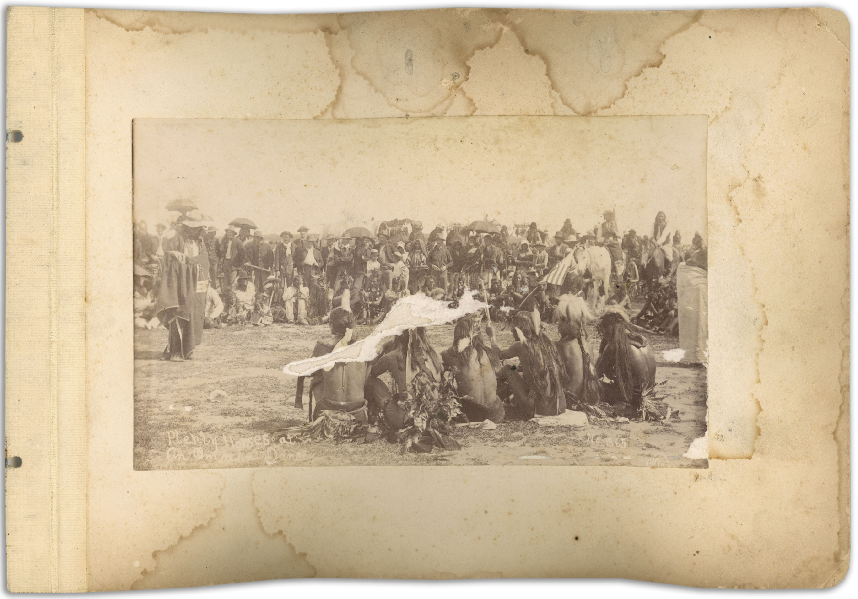 Lot Detail Two Original Sioux Photographs From 1891, Shortly After